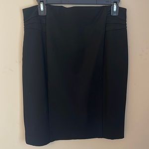 Black pencil skirt